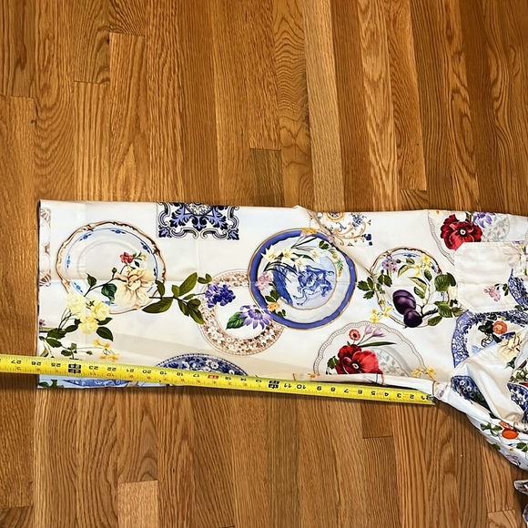 Anthropologie The Colette Cropped Wide-Leg Pants Magic Fabric Edition Sz 31 NWT - Picture 10 of 15